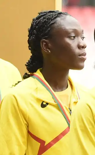 Anita Afrifa bei den Afrikameisterschaften 2024 in Douala