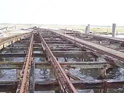 Ehemaliger Rangierbereich des Anlegers