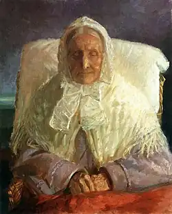 Ane Hedvig Brøndum, die Mutter der Künstlerin, 1913, Skagens Museum