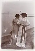 Marie Krøyer and Anna Ancher, Foto: Peder Severin Krøyer