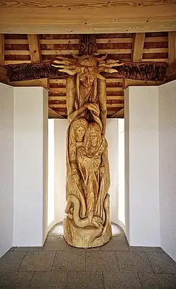 Skulptur in der Annakapelle