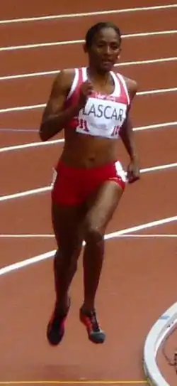 Annabelle Lascar – ausgeschieden als Fünfte in 2:06,53 min