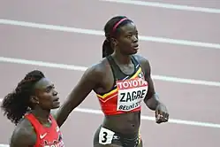 Anne Zagré Rang drei in 12,88 s