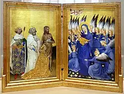 Wilton-Diptychon; 1395–1459; National Gallery (London)