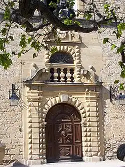 Eingang des Schlosses