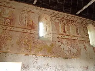 Schiff, Nordwand, Gesamtansicht