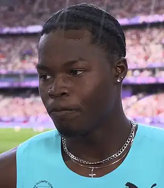 Antoine Andrews bei den Olympischen Spielen 2024 in Paris