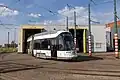 Albatros Straßenbahn in Antwerpen im Betriebsbahnhof