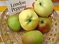 Sortenkorb mit London Pepping