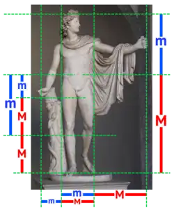 Apollo von Belvedere, Bronzeoriginal vermutlich von Leochares, zwischen 340 und 330 v. Chr.