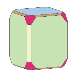 isometrischer Apophyllitkristall