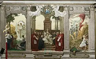 „Die Apotheose des Heiligen Pius X.“ von Biagio Biagetti