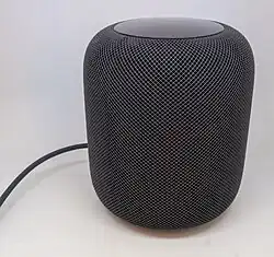 Apple HomePod in schwarz