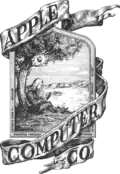 Erstes Apple-Logo[76]