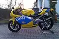 Aprilia RS 125 aus 2002 mit Sonderlackierung