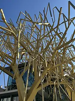 Archiv der Zukunft Lichtenfels – Details Der Weidenstruktur