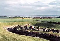 Ardestie während der Ausgrabung