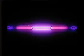 Farbe Gasentladung Argon