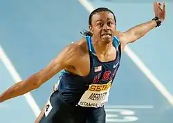 Der sechstplatzierte Aries Merritt