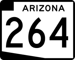 Straßenschild der Arizona State Route 264