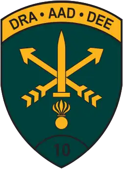 Abzeichen des AAD 10