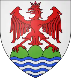 Wappen der Gemeinde Nizza