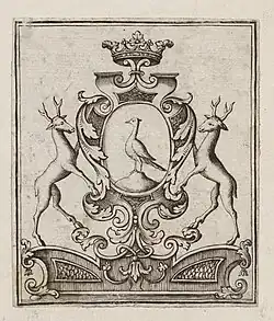 Wappen der Wrisberg als Ex-Libris