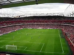 Arsenal gegen Real Madrid im August 2008