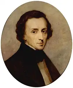 Ary Scheffer: Chopin, 1847, Dordrechts Museum, Amsterdam