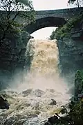 Ashgill Force bei Hochwasser