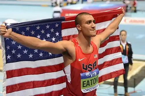 Weltmeister mit neuem Weltrekord: Ashton Eaton