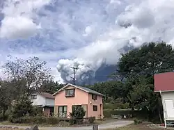 Eruption am 21. Oktober 2021