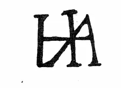 Unterschrift von Hans Asper