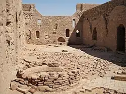 Speisesaal (Refektorium) an der Nordseite