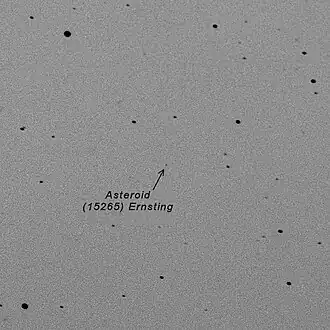 Ausschnitt der Schmidt-Platte Nr. 7361, aufgenommen von F. Börngen