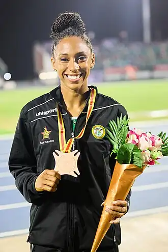 Ashley Miller bei den Afrikaspielen 2024 in Accra