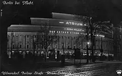Beba-Palast Atrium um 1930
