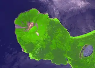 Satellitenaufnahme des Atsonupuri (2007)