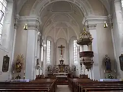 Barockbau der Pfarrkirche Atzbach