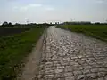 Pflastersteinstraße bei Auchy 2011