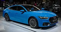 Audi A7 Sportback 55 TFSI e auf dem Genfer Auto-Salon 2019