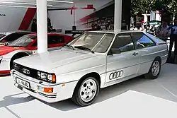 Coupé als Basis: Audi quattro