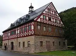 Hammerherrenhaus im sächsischen Aue (Stadtteil Auerhammer) (Erzgebirge)