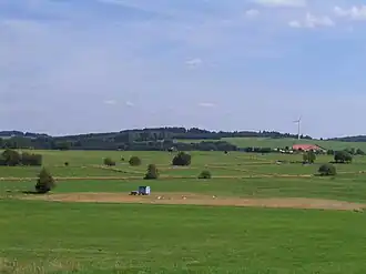 Auf der Baar von Westen