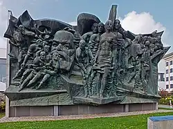 Bronzerelief „Aufbruch“ in Leipzig (1974)