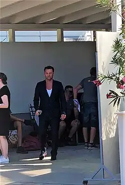 Detlef kurz vor seinem Auftritt beim ZDF Fernsehgarten am 19. August 2018 in Mainz