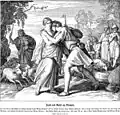 Jacob und Rahel nach Julius Schnorr von Carolsfeld