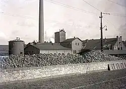 Frühere Zuckerfabrik Neuwerk um 1920, Foto: August Kageler