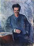 Porträt August Strindberg