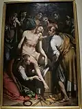 Beweinung Christi, um 1595, (aus Santa Chiara, Lucca) Depot der Museen von Florenz (hier: Ausstellung im Museo nazionale di Villa Guinigi - MIBAC)